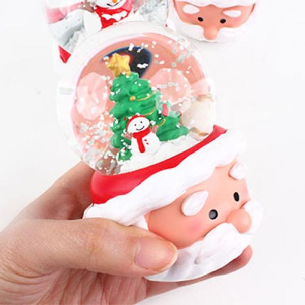 130B] 8000 크리스마스 커다란 산타얼굴 위 워터볼 (2개세트)