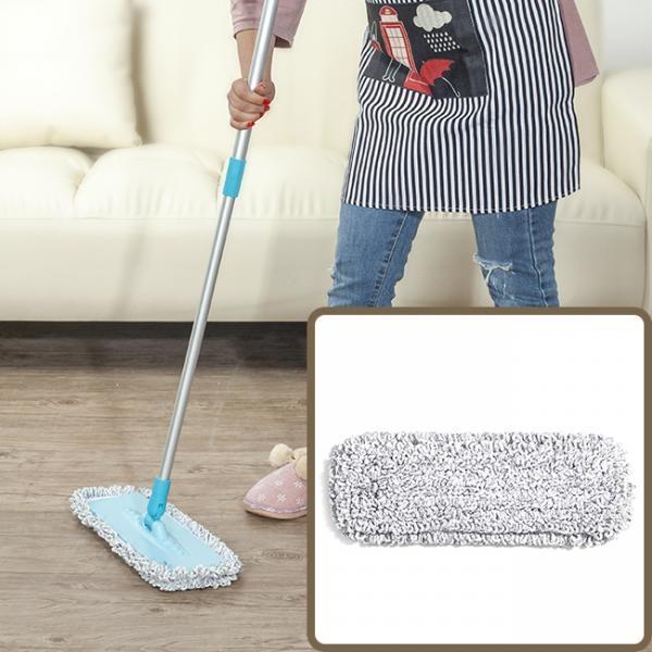 2단 극세사 밀대청소기 리필 극세사포 리필걸레