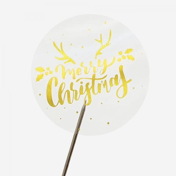 메리 크리스마스 스티커 C