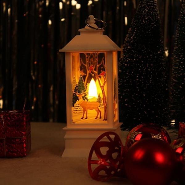 크리스마스랜턴(화이트 루돌프) 크리스마스조명