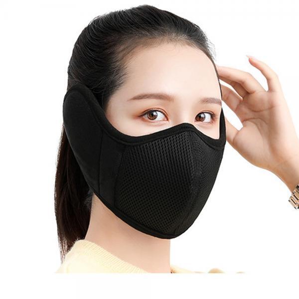 겨울 보온 방한 메쉬 에어 귀마개 마스크 스포츠 등산 캠핑