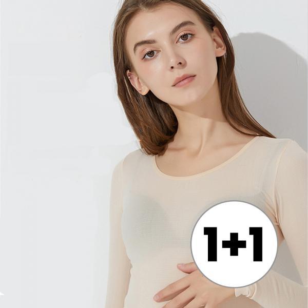 겨울 보온 밀착 이너 여자 여성 내복 내의 상의 하의 세트 1+1