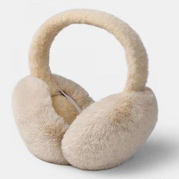 겨울 접이식 방한 보온 퍼 털 귀마개 큰 귀돌이 이어머프