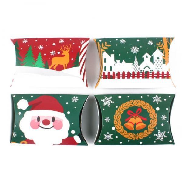 133A] 크리스마스 입체 캐릭터 포장상자 4p (5개세트)