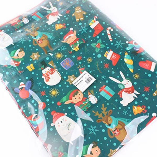 125A] 700 크리스마스 롤 포장지 시리즈 (16개세트)