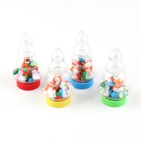 130C] 1000 크리스마스 투명트리 미니지우개 (20개세트)