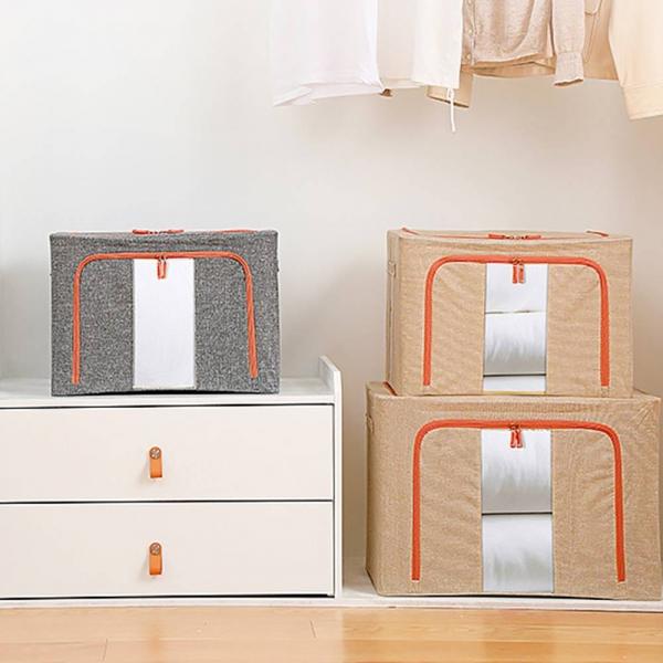 옷방 정리 보관 패브릭  다용도 정리함