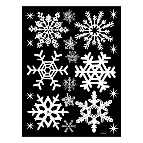 스티커 겨울&X-MAS 눈꽃_중1 GDT-802M
