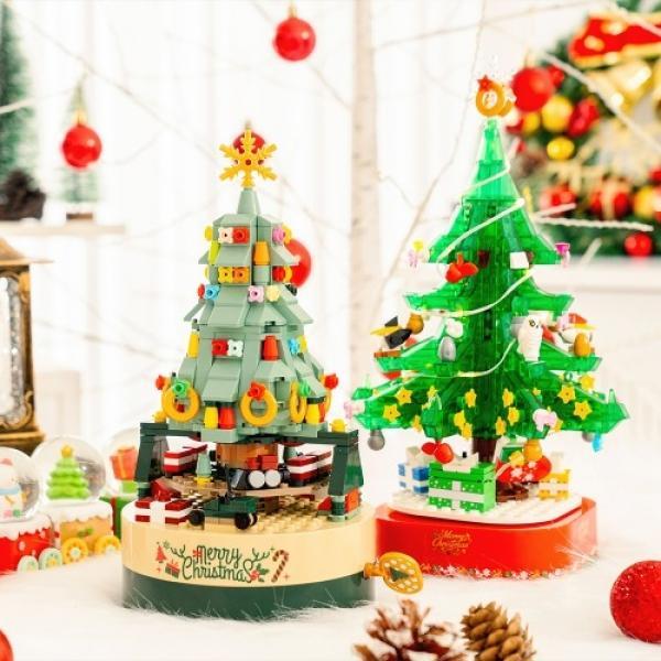 크리스마스 블록 오르골 만들기