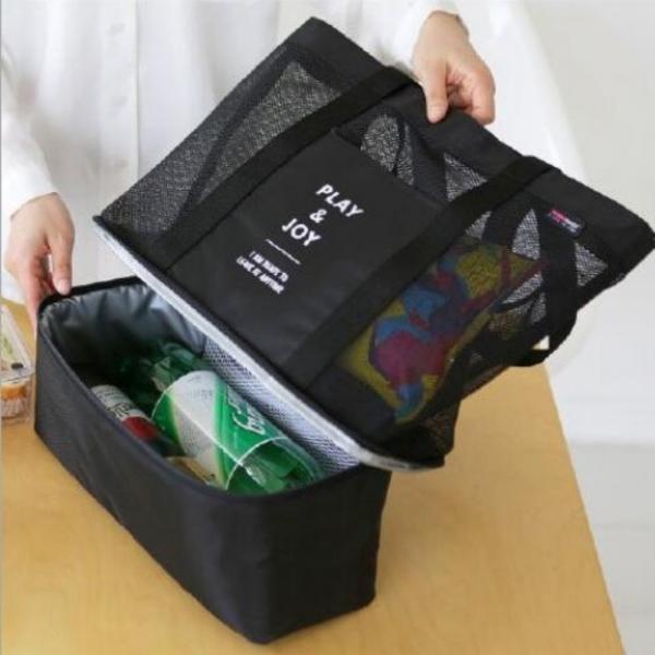 캠핑 피크닉 하단 분리형 보온 마실 가방