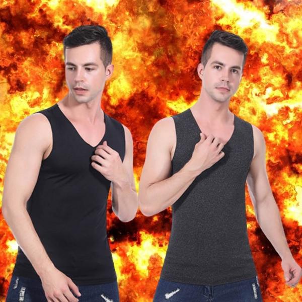 기모 겨울 남자 민소매 털나시 스티치 보온 이너웨어 메리야스