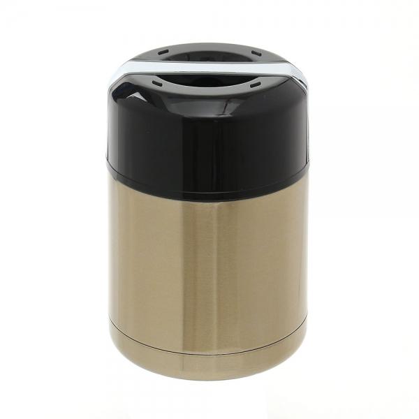 간편조리 보온죽통 휴대 스텐 도시락 골드