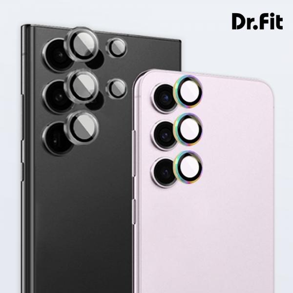 닥터핏 메탈링 카메라렌즈 강화유리필름-1매 [SM-S926] 갤럭시S24플러스 5G