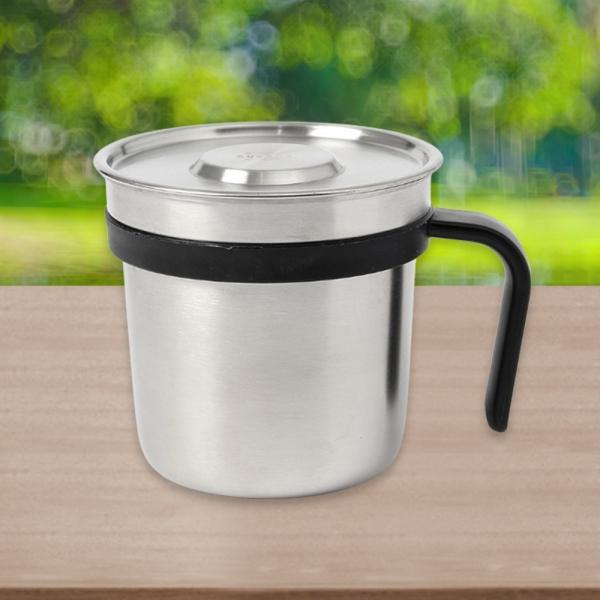 캠브로 손잡이 스텐 캠핑컵 경량 아웃도어 등산 컵