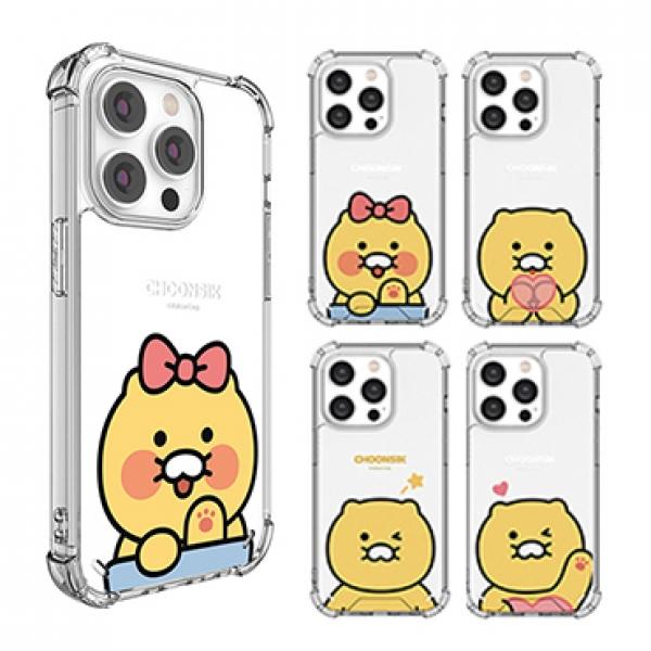 카카오프렌즈 춘식이 베이직 투명방탄 강화 케이스 [SM-S921] 갤럭시S24 5G