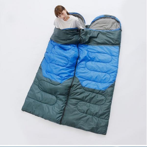 방수캠핑침낭 이불 차박 휴대용이불 겨울침낭 2400g