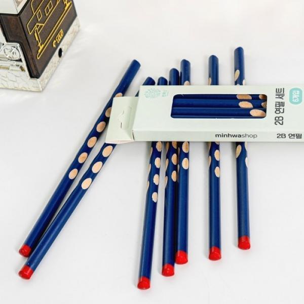 2B 연필 세트(6개입/12개입)
