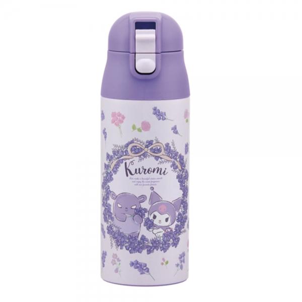 스케이터 물병  플라워리스 스테인레스 보온 보냉 보틀 360ml