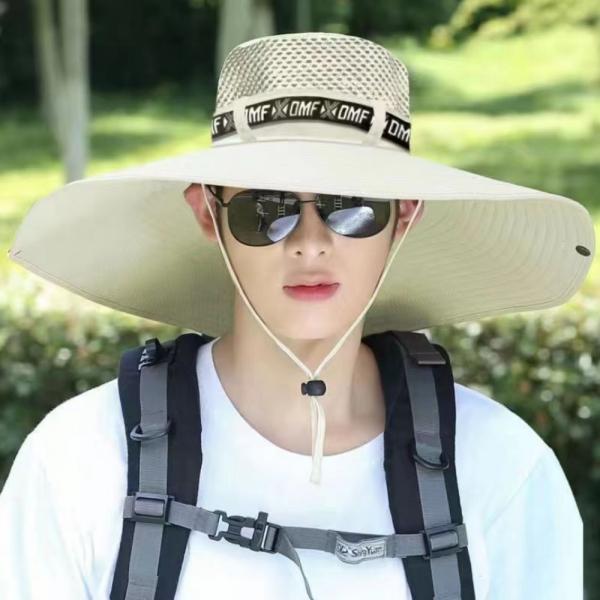 여름등산 썬캡 농사모자 15cm챙모자 휴양지 빅사이즈