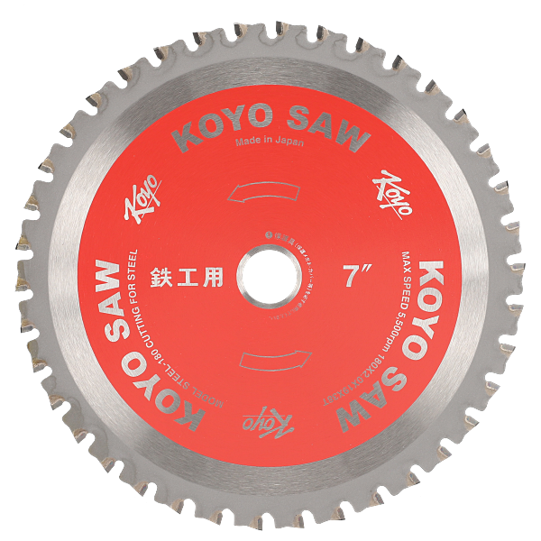 원형톱(철공) STEEL 180 (2.0mmx20mm 38T)
