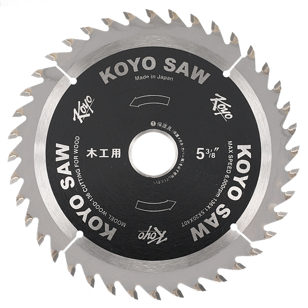 충전용 원형톱(목공) WOOD 136 (1.5mmx20mm 40T)