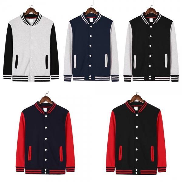 이중라인 더블포켓 배색 야구점퍼(5color) 교복 스쿨.