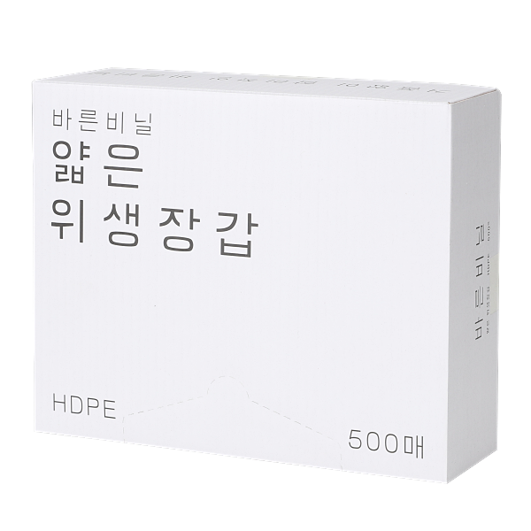 위생장갑 225*285 HDPE (갑=500매)