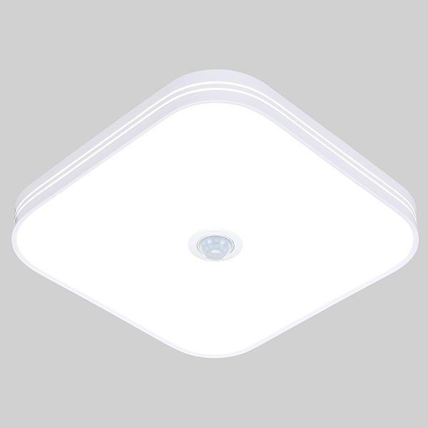 사각 LED 센서등 뉴슬림 화이트 15W ★주광★ 6.5K KC