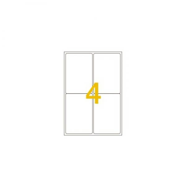 예현전산라벨 3004 소포물류용 4칸 100매