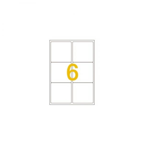 예현전산라벨 3006 소포물류용 6칸 100매