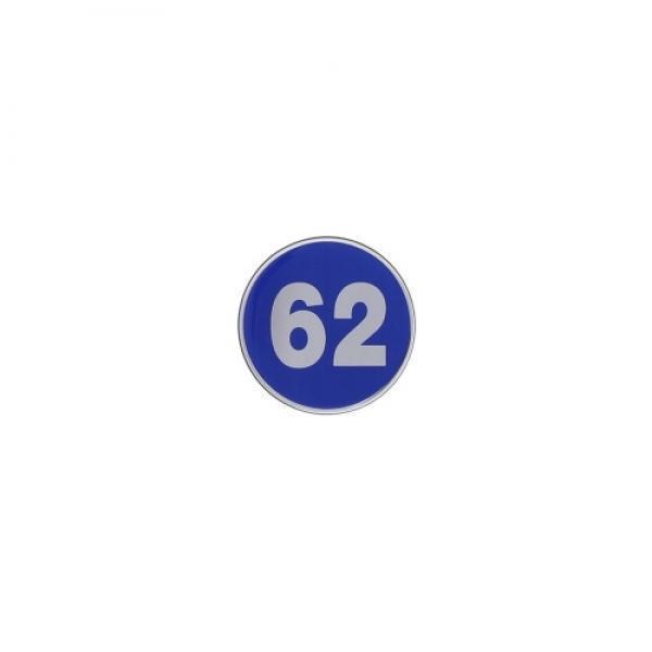 번호판 62 (에폭시/파랑) 62mm 1~100 1491 아트사인
