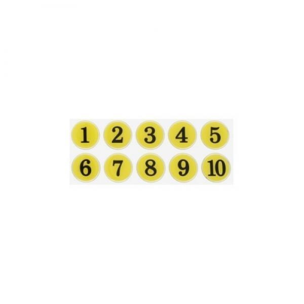 번호판 35 (에폭시/노랑) 35mm 1~200 (10단위) 1100 아트사인