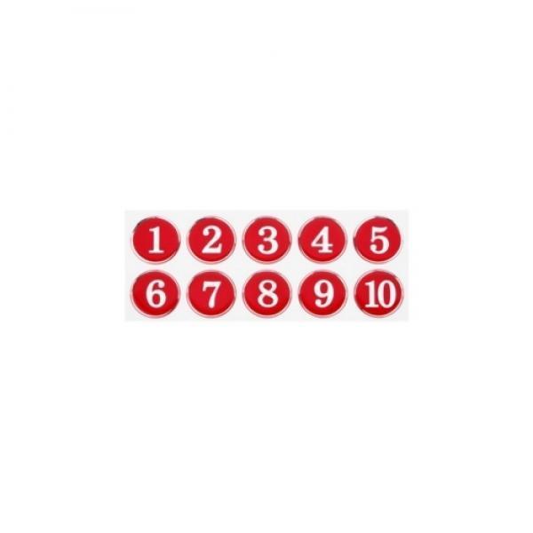 번호판 35 (에폭시/빨강) 35mm 1~200 (10단위) 1150 아트사인