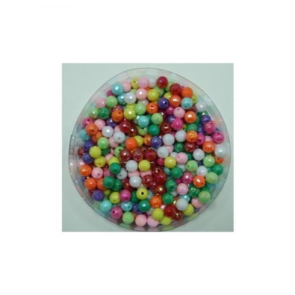 크리스탈비즈레인보우비즈17번/0.8cm