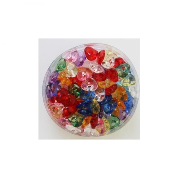 크리스탈비즈20번/하트/1.6cm