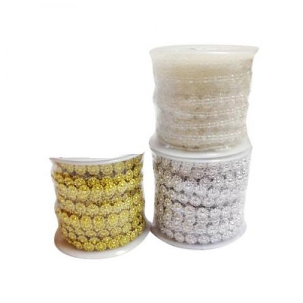 장식구슬/비드롤/롤체인줄/국화중