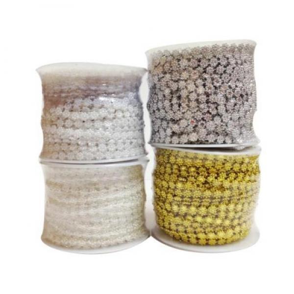 장식구슬/비드롤/롤체인줄/국화소