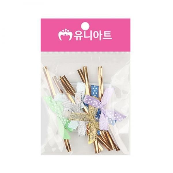나비리본 미니리본 빵끈리본