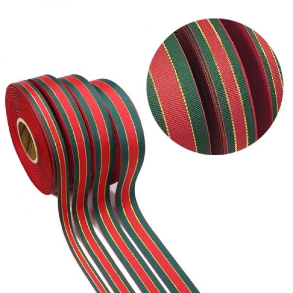 구츄리리본M 25mm 30yd 크리스마스 리본테이프 리본공예 선물포장