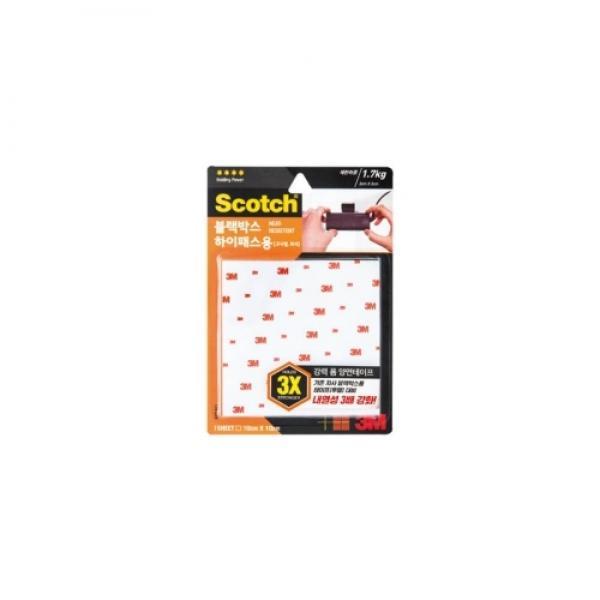 3M 스카치 강력 고내열 블랙박스 하이패스용 HRS101 10cm*10cm