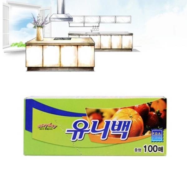 유니백/중/100매