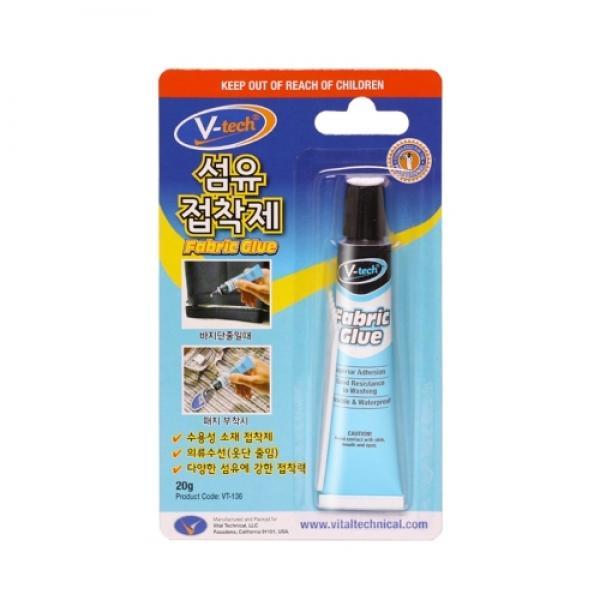 브이텍 섬유접착제 VT-136 20ml