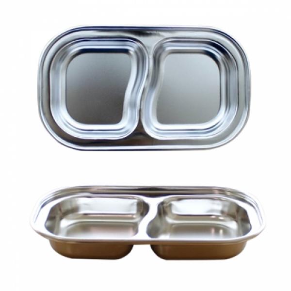 2구깊은간식접시/뚜껑무/리빙후레쉬