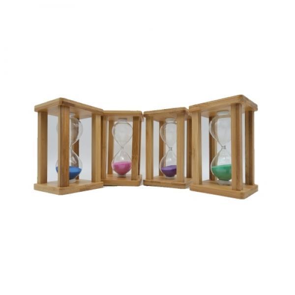 사각우드10분모래시계(색상랜덤발송)