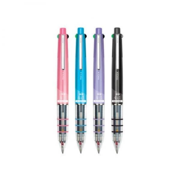 4색중성볼펜샤프 나노&C 4+1펜 0.4mm 자바펜