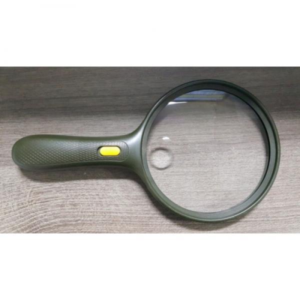 휴대용 LED 라이트 돋보기 120mm 학습용 확대경 렌즈 AA건전지 별매
