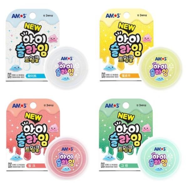 아이슬라임 트윙클 70g 아모스 (국내산 촉감놀이 액체괴물)