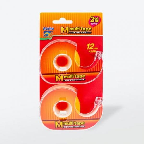 엠멀티 OPP 테이프 2입 12mm*20M(2034660)