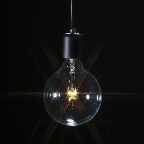 볼전구 G125 투명 40W