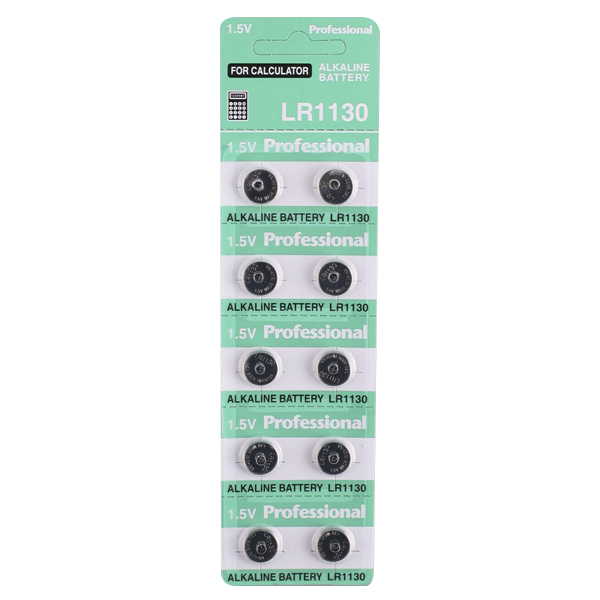 건전지 버튼셀(알카) LR-1130 (팩=10EA)